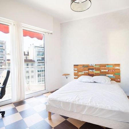 Appartement Avec 4 Chambres Doubles - Proche De La Mer, Des Transports Et De La Promenade Des Anglais Nizza Exterior foto