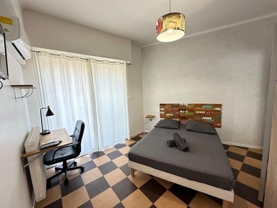 Appartement Avec 4 Chambres Doubles - Proche De La Mer, Des Transports Et De La Promenade Des Anglais Nizza Exterior foto