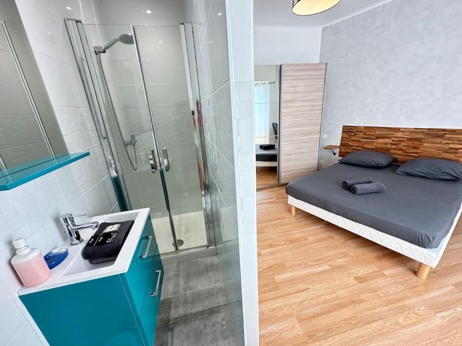 Appartement Avec 4 Chambres Doubles - Proche De La Mer, Des Transports Et De La Promenade Des Anglais Nizza Exterior foto
