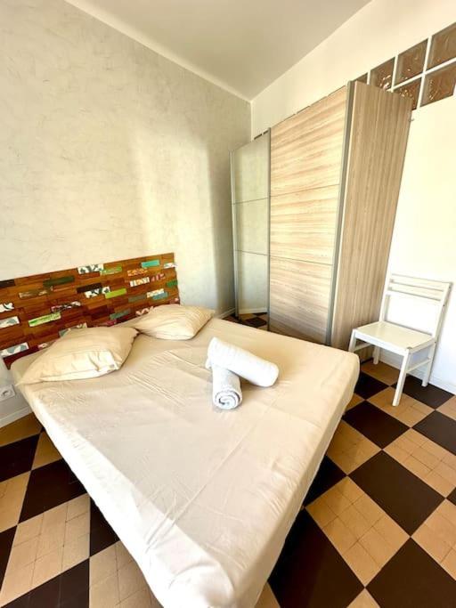 Appartement Avec 4 Chambres Doubles - Proche De La Mer, Des Transports Et De La Promenade Des Anglais Nizza Exterior foto