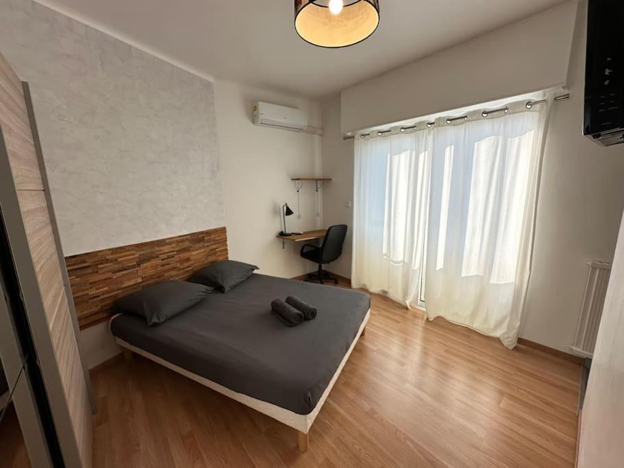 Appartement Avec 4 Chambres Doubles - Proche De La Mer, Des Transports Et De La Promenade Des Anglais Nizza Exterior foto