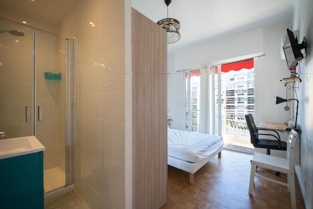 Appartement Avec 4 Chambres Doubles - Proche De La Mer, Des Transports Et De La Promenade Des Anglais Nizza Exterior foto