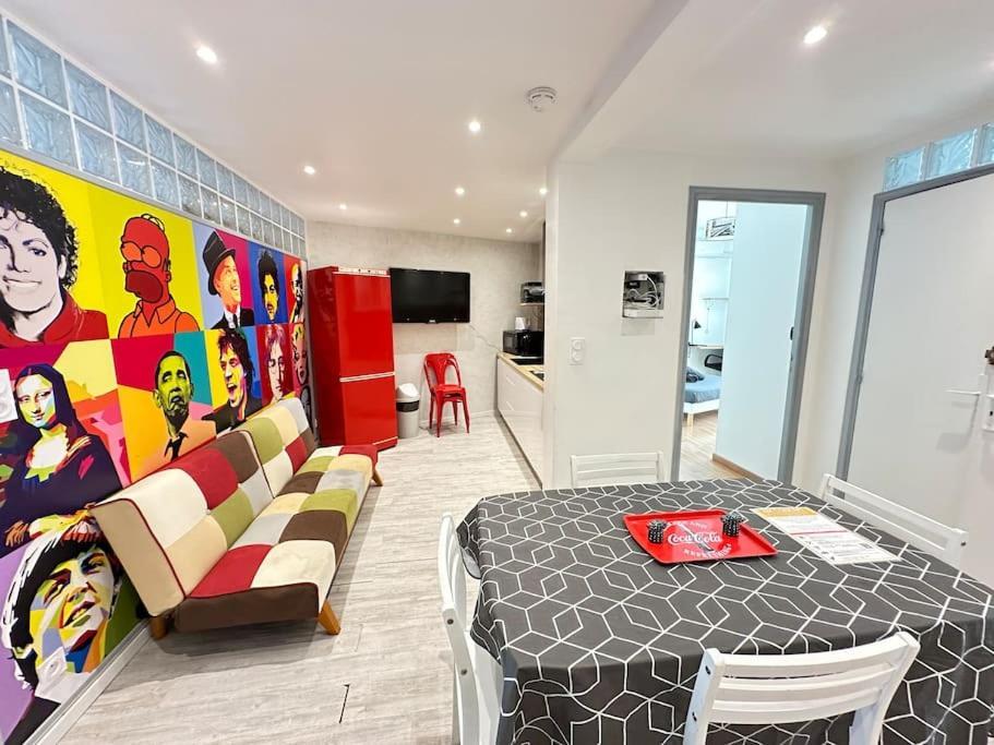 Appartement Avec 4 Chambres Doubles - Proche De La Mer, Des Transports Et De La Promenade Des Anglais Nizza Exterior foto